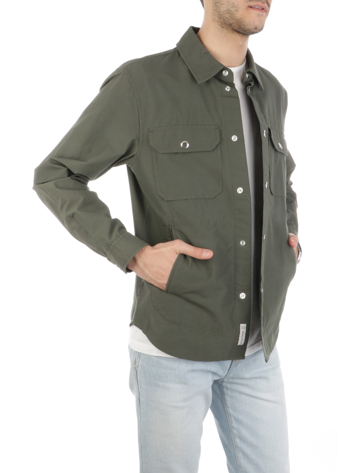 Picture of Woolrich | Giubbotti Cruiser Eco Overshirt