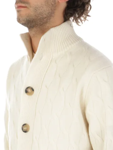 Picture of FILIPPO DE LAURENTIIS | Men's Wool and Cashmere Blusotto