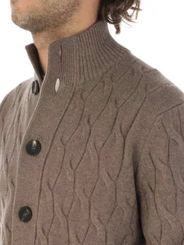 Picture of FILIPPO DE LAURENTIIS | Men's Wool and Cashmere Blusotto