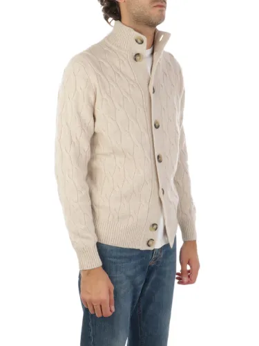 Picture of FILIPPO DE LAURENTIIS | Men's Wool and Cashmere Blusotto