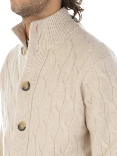 Picture of FILIPPO DE LAURENTIIS | Men's Wool and Cashmere Blusotto