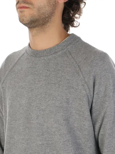 Picture of FILIPPO DE LAURENTIIS | Men's Wool and Cashmere Raglan Pull