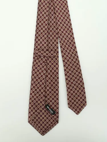 Picture of KITON | Printed Silk Tie