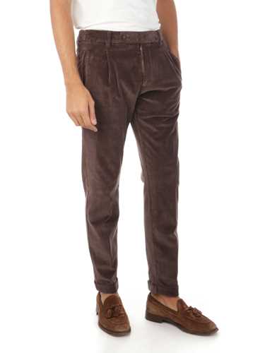 Picture of BERWICH | Men's Retro Elax Velvet Trousers
