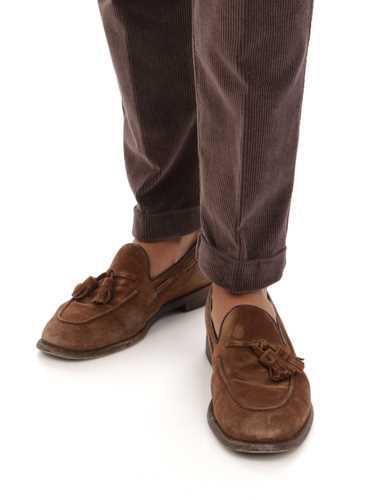 Picture of BERWICH | Men's Retro Elax Velvet Trousers