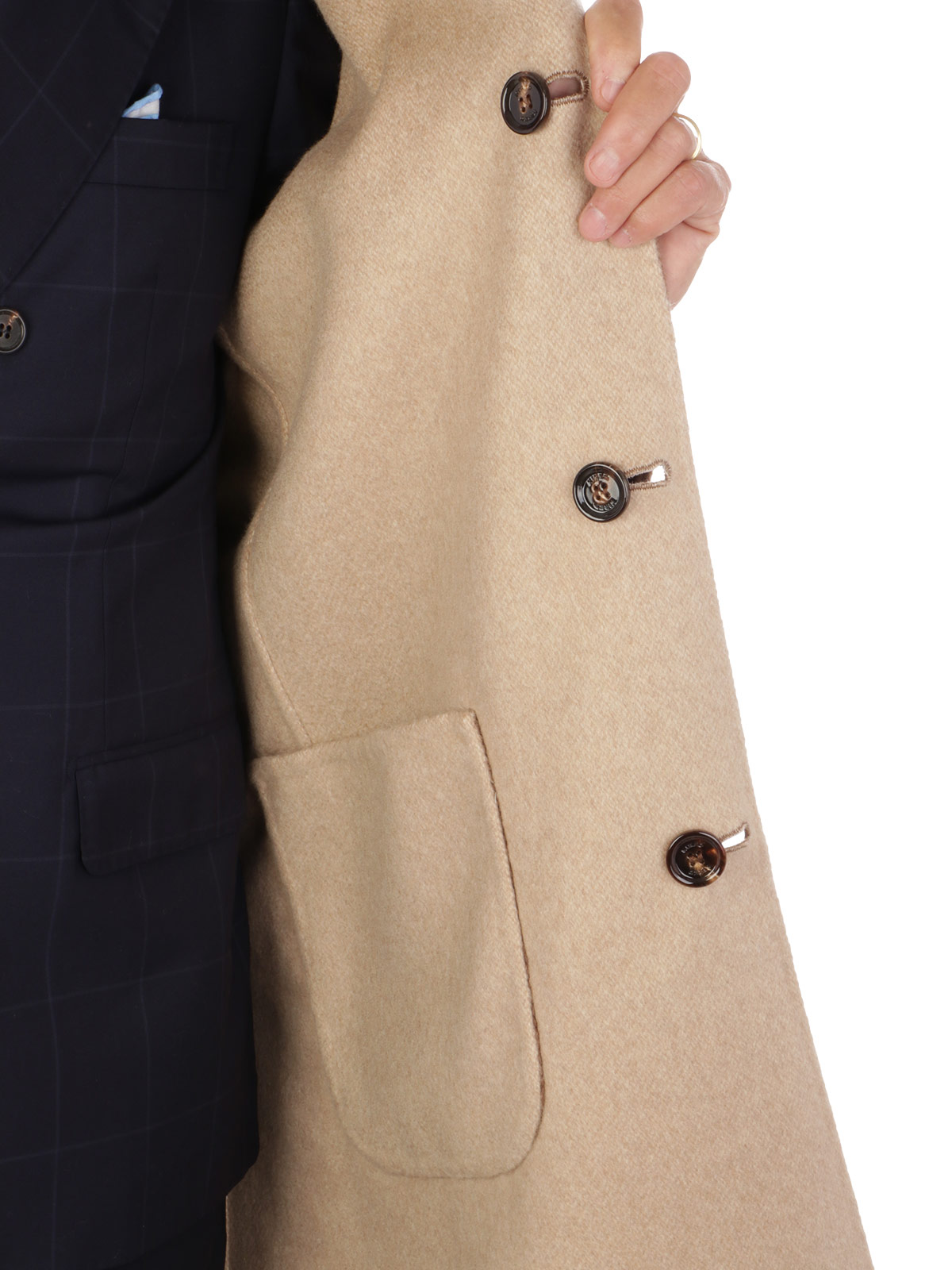 Picture of KIRED | Men's Reversible Cashmere Overcoat