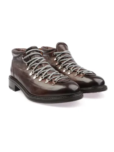 Picture of BOTTI | Men's Bufalo Tic Leather Ankle Boots