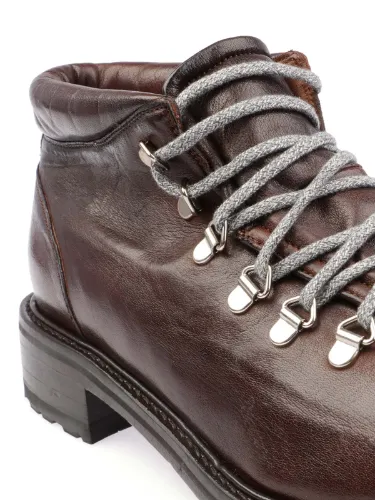 Picture of BOTTI | Men's Bufalo Tic Leather Ankle Boots