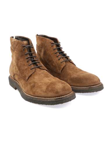 Picture of HUNDRED 100 | Men's Suede Lace Up Boots