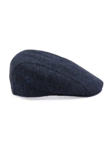 Picture of ALFONSO D'ESTE | Men's Virgin Wool Flat Hat
