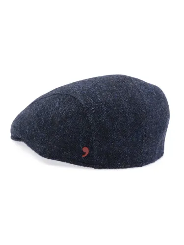 Picture of ALFONSO D'ESTE | Men's Virgin Wool Flat Hat