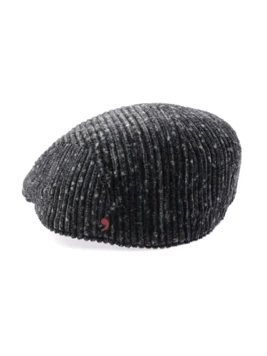 Picture of ALFONSO D'ESTE | Men's Virgin Wool Harringbone Flat Hat