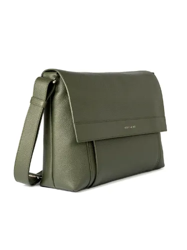 Picture of ORCIANI | Men's Micron Leather Messenger Bag