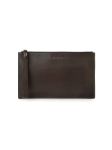 Picture of ORCIANI | Men's Chevrette Leather Pouch