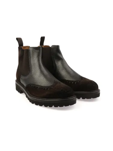 Immagine di BOTTI | Stivaletti Beatles Uomo Bicolore in Suede
