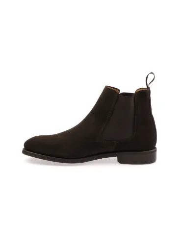 Picture of BERWICK 1707 | Men's Chelsea Boot in Suede Leather