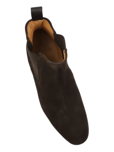 Picture of BERWICK 1707 | Men's Chelsea Boot in Suede Leather