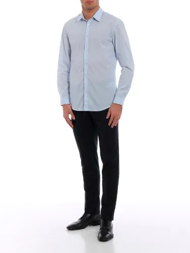 Picture of INCOTEX | Men's Pinstriped Wool Trousers