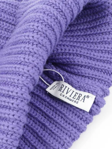 Picture of RIVIERA CASHMERE | Unisex Ribbed Cashmere Beanie