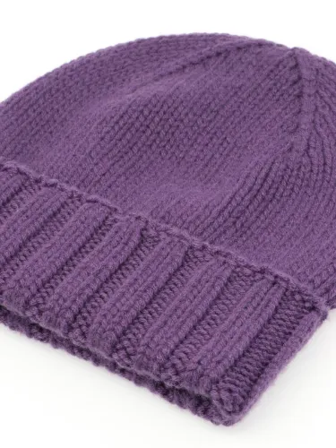 Picture of RIVIERA CASHMERE | Unisex Plain Knit Cashmere Beanie