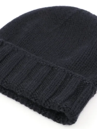 Picture of RIVIERA CASHMERE | Unisex Plain Knit Cashmere Beanie