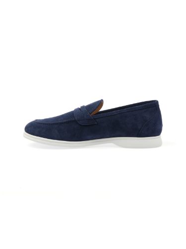 Picture of KITON | Men's Suede Loafers with Band