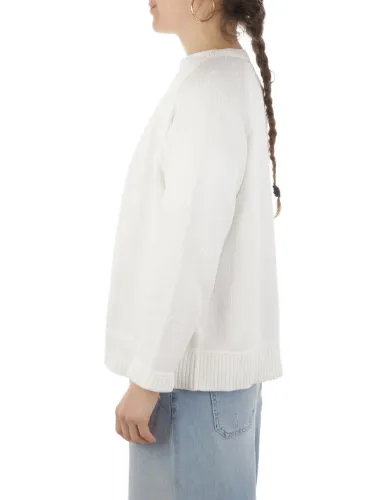 Immagine di ROSSOPURO | Cardigan Donna Coreana in Cotone