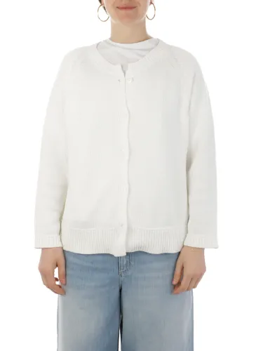 Immagine di ROSSOPURO | Cardigan Donna Coreana in Cotone