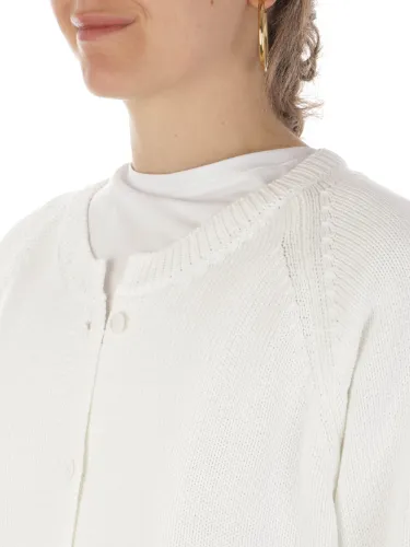 Immagine di ROSSOPURO | Cardigan Donna Coreana in Cotone