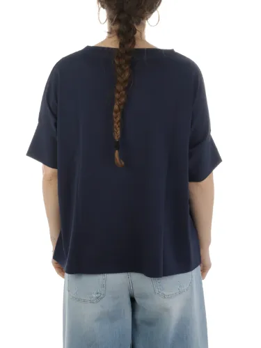 Immagine di MAIDAMILA | Blusa Donna Manica Gomito in Cotone