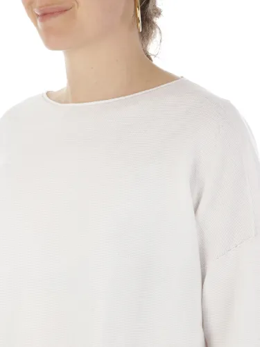 Picture of 7.1 SETTEPUNTOUNO | Women's Boxy Crew Neck in Cotton
