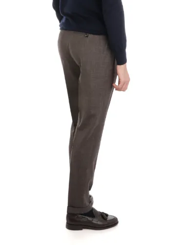 Immagine di BERWICH | Pantaloni Uomo Retro in Lana e Seta