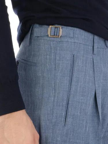 Immagine di BERWICH | Pantaloni Uomo Retro in Lana e Seta