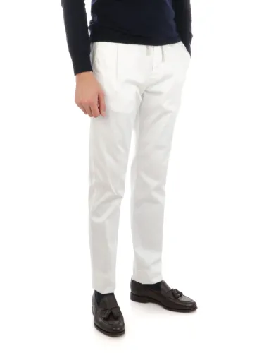 Immagine di ELEVENTY | Panaloni Uomo Regimental in Cotone Stretch