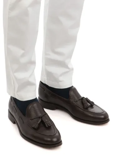 Immagine di ELEVENTY | Panaloni Uomo Regimental in Cotone Stretch
