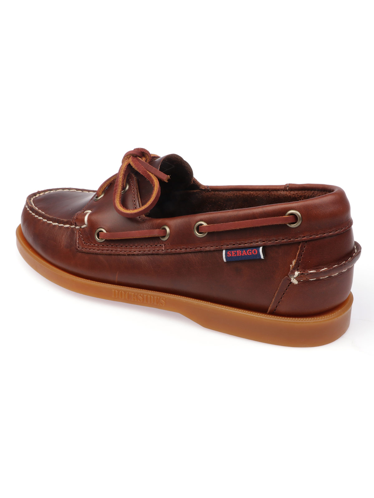 sebago docksides portland waxed