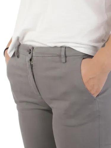Immagine di BRIGLIA 1949 | Pantaloni Donna Nicole FW in Cotone Stretch