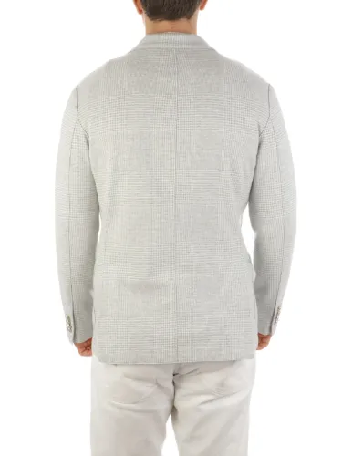 Picture of ELEVENTY | Men's Double-Breasted Prince of Wales Jacket