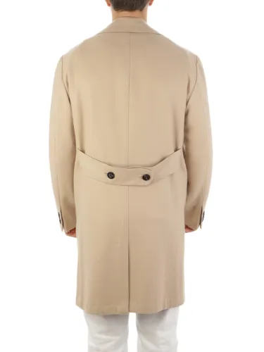 Picture of KITON | Men's Cashmere Double-Breasted Coat