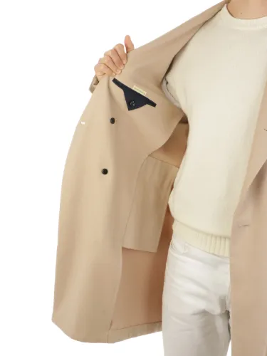 Picture of KITON | Men's Cashmere Double-Breasted Coat