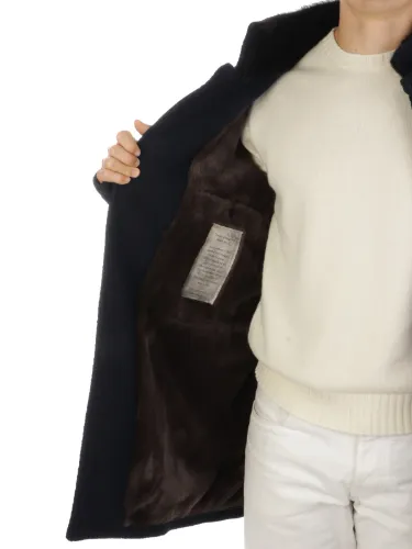 Picture of GIMO'S | Men's Honeycomb Fabric Coat