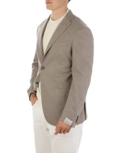 Picture of CORNELIANI | Men's Stretch Wool and Cashmere Jacket