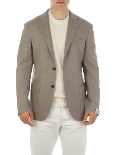 Picture of CORNELIANI | Men's Stretch Wool and Cashmere Jacket