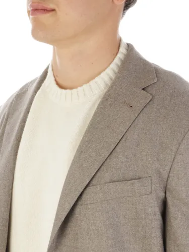 Picture of CORNELIANI | Men's Stretch Wool and Cashmere Jacket