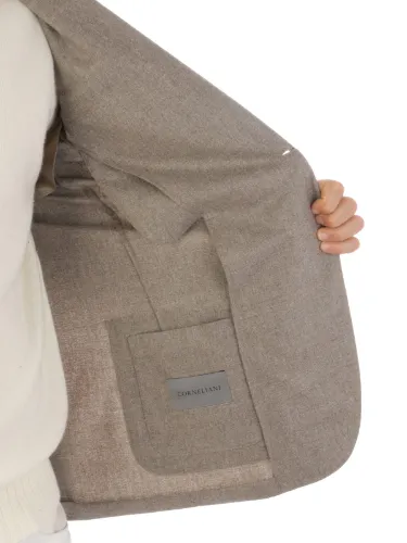 Picture of CORNELIANI | Men's Stretch Wool and Cashmere Jacket