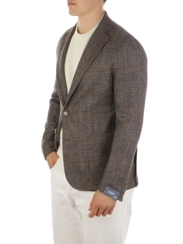 Immagine di BARBA | Giacca Uomo Easy in Lana Seta e Cashmere