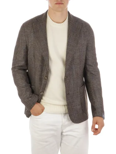 Immagine di BARBA | Giacca Uomo Easy in Lana Seta e Cashmere