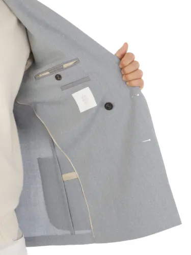 Picture of ELEVENTY | Men's Stretch Wool Double-Breasted Jacket