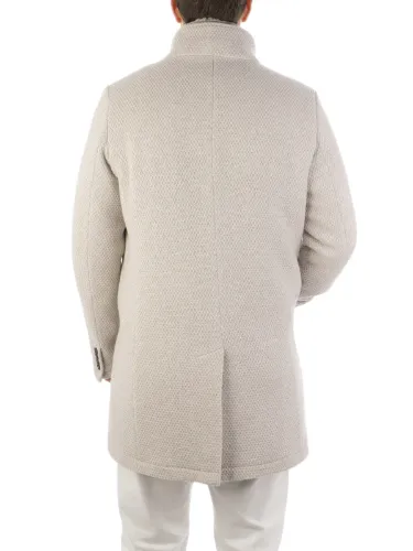 Immagine di GIMO'S | Cappotto Uomo in Tessuto Honeycomb