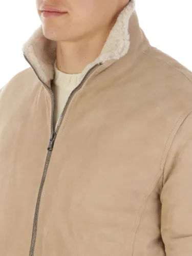 Immagine di BARBA | Giubbotto Uomo Wolf Imbottito in Suede